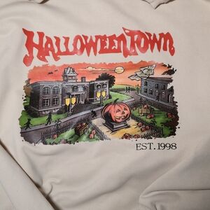 Source Unknown Halloween Town Sweatshirt - Cream and Red